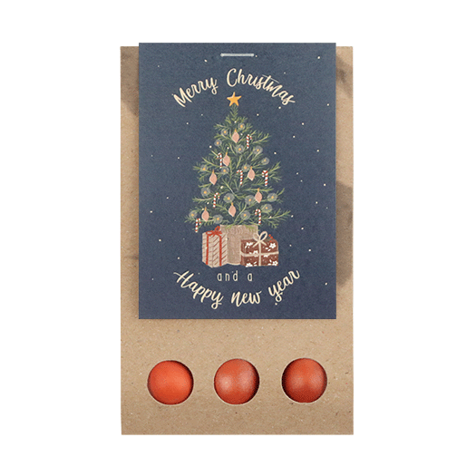 Merry Christmas and a happy new year - Bloembollen in buidel // Mijksje, afbeelding 1 van 8