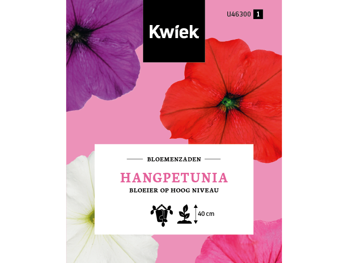 Hangpetunia - Kwiek Uitdeel zakjes (UITVERKOCHT), afbeelding 1 van 3