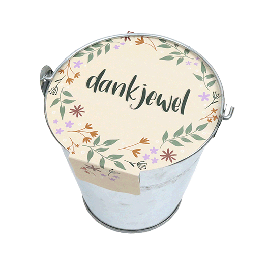 Dankjewel - bedankje zaden in emmertje, afbeelding 1 van 8