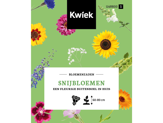 Snijbloemen - Kwiek Uitdeel zakjes, afbeelding 1 van 3